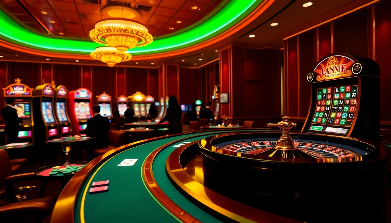 Experience thrilling gameplay at 22jl org with vibrant casino tables and exciting slot machines.