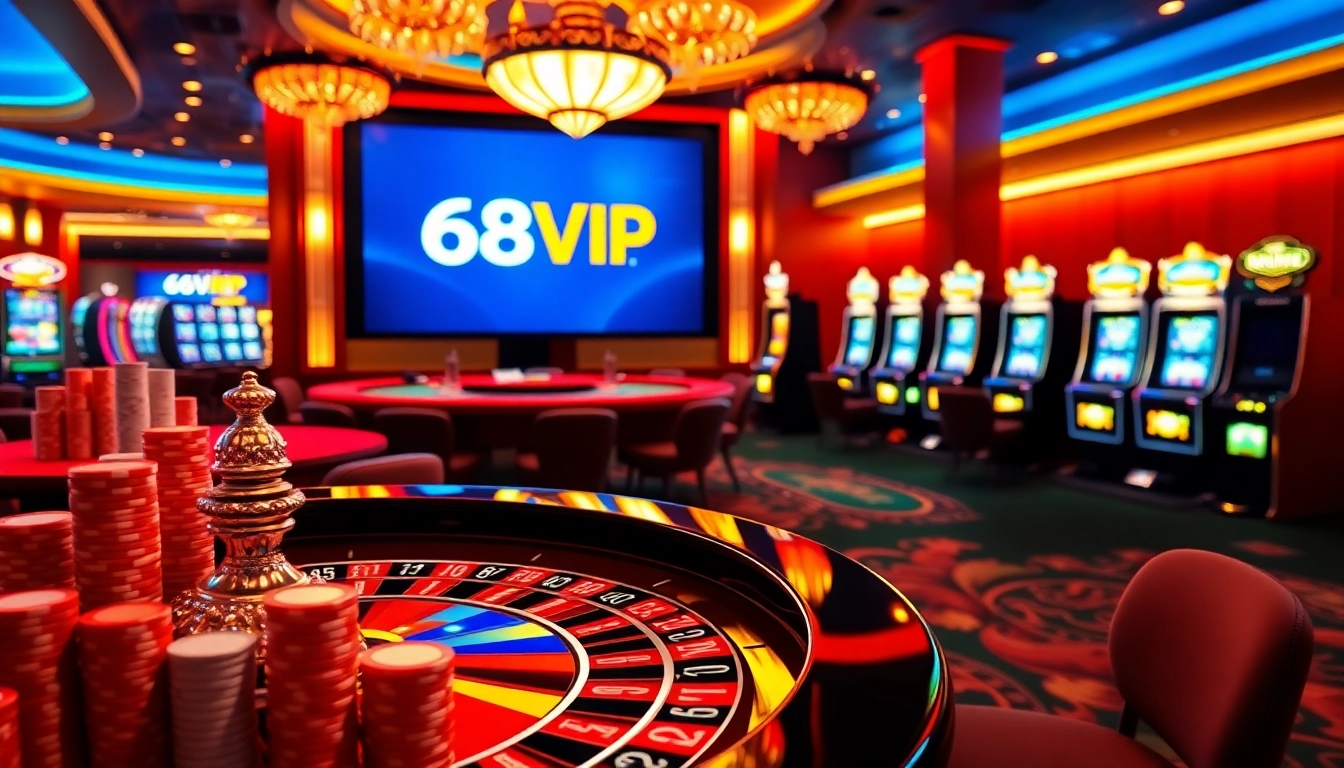 Experience thrilling gameplay at 68VIP, where top casino games and exciting wins await.