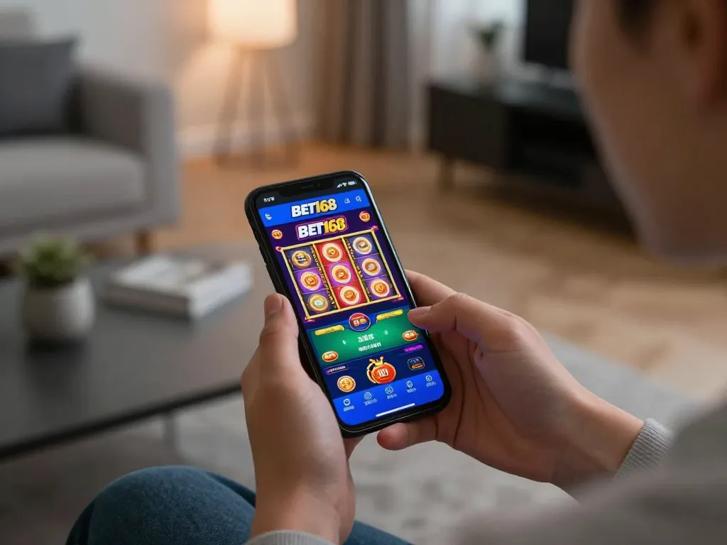Engaging with the BET168 app for seamless mobile betting in a cozy home environment