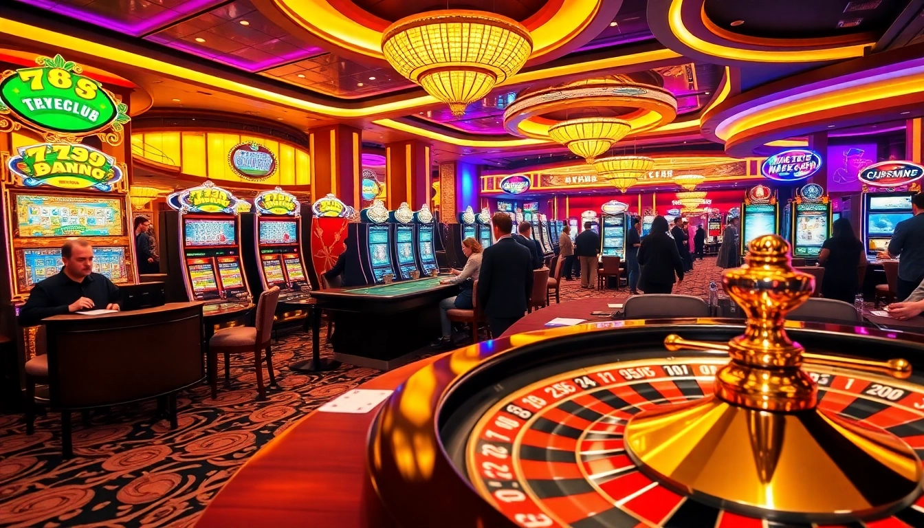 Experience the excitement of gambling at 789club with vibrant casino tables and thrilling games.