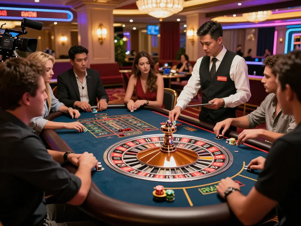 Experience the thrilling roulette table action at S666 casino, where excitement meets strategy.