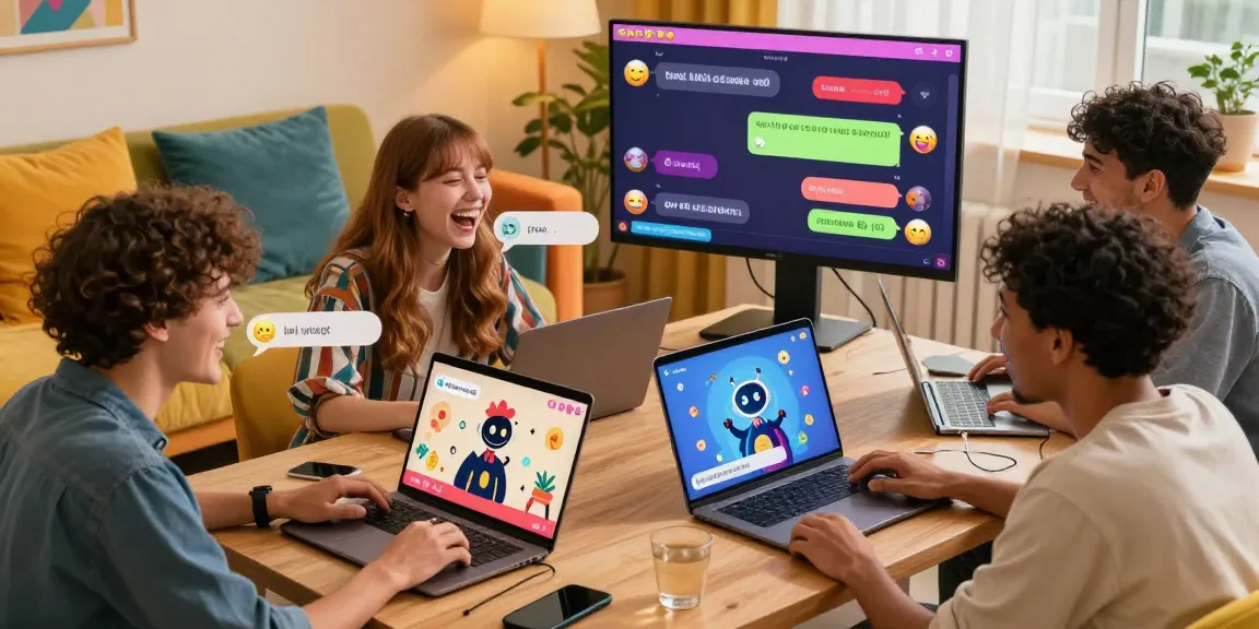 Engaging spicy chat experience in a colorful online chatroom.
