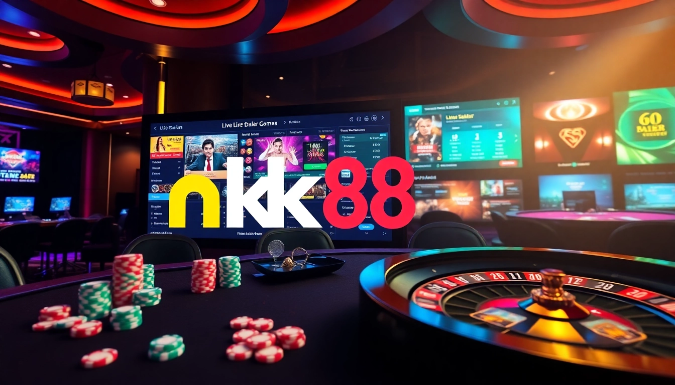 Experience nk88 đăng nhập with live dealer games and vibrant casino visuals.