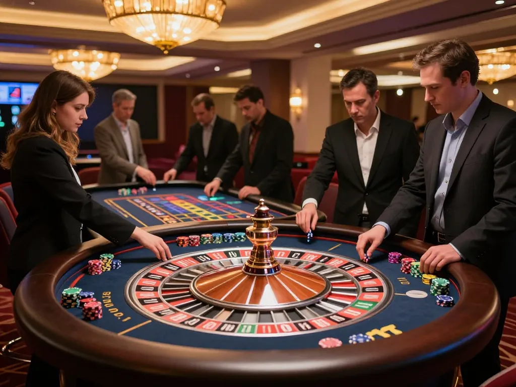 Experience thrilling gameplay with Pragmati Play at an elegant roulette table