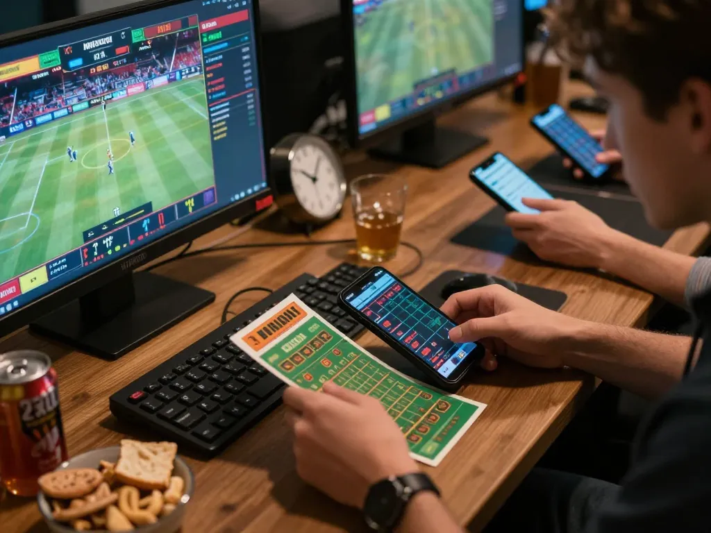 Players using the sc88 app for live sports betting with odds displayed on mobile devices.