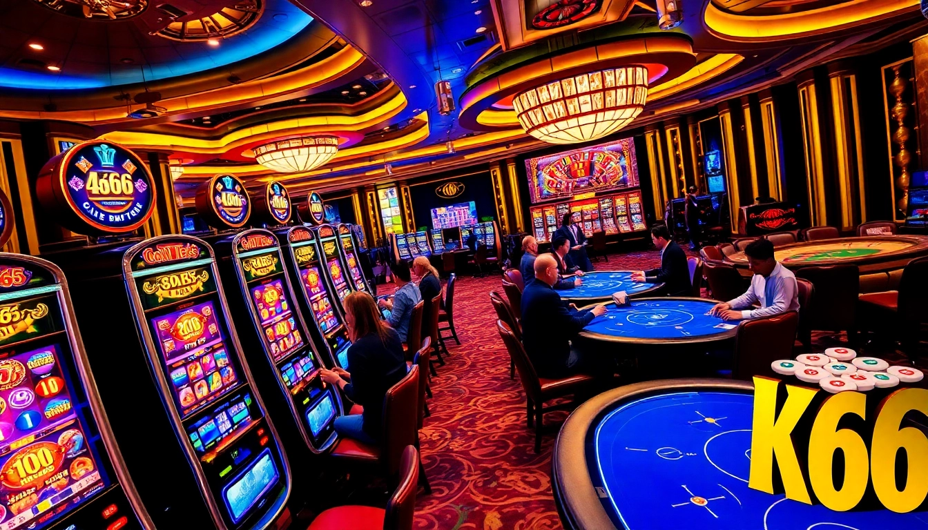Trải nghiệm sự hồi hộp của trò chơi khi các chip mang thương hiệu KO66 xoay vòng trên bàn casino sôi động.