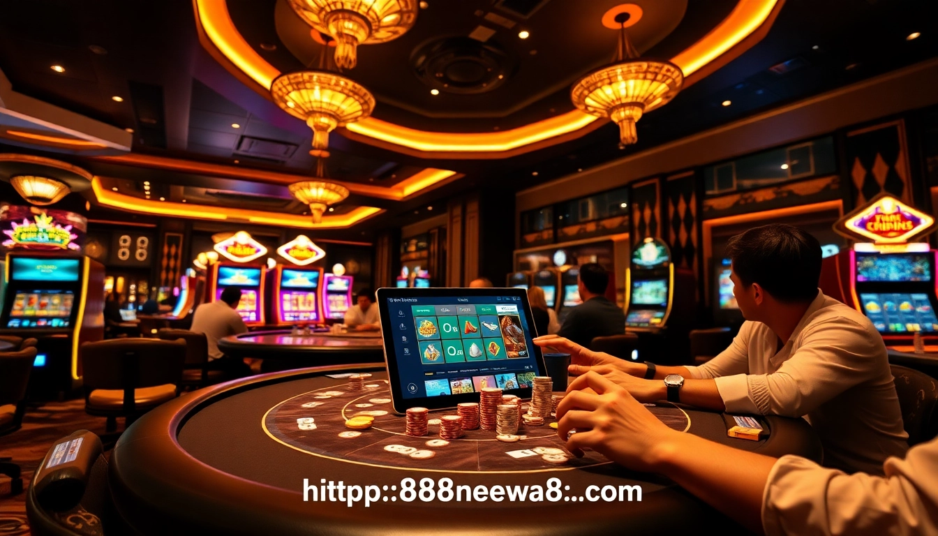 Experience the thrill of winning at https://888neww8.com/ with lively casino action and players.