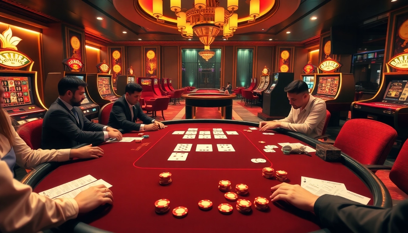 Experience the excitement at sunwin19.cn.com with an engaging poker scene featuring dynamic players and thrilling gameplay.