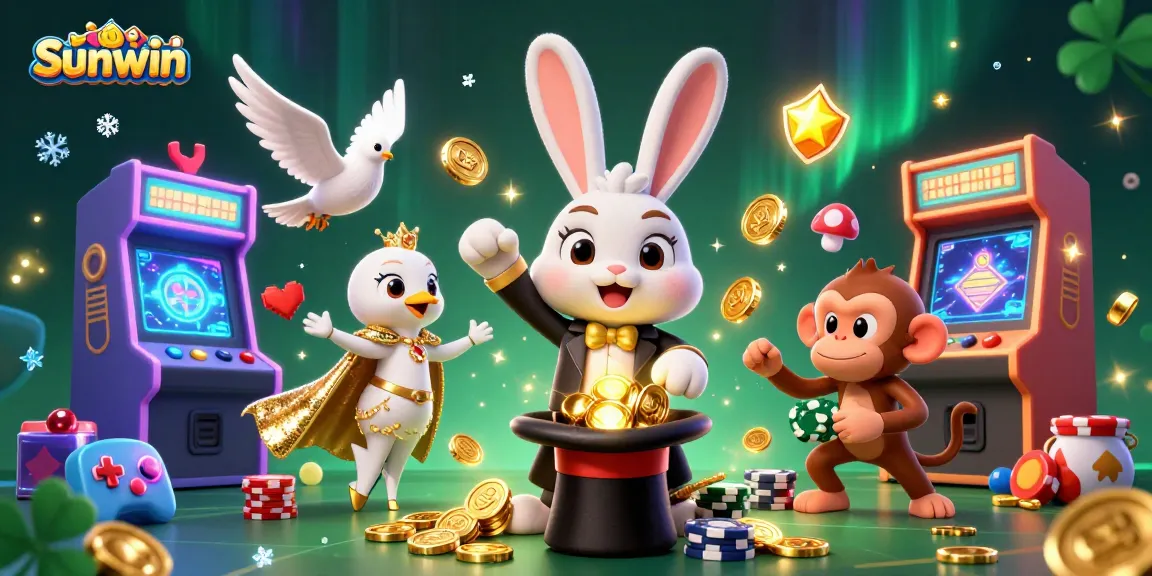 Sunwin offers a magical casino experience with vibrant characters and exciting gaming elements, perfect for players.