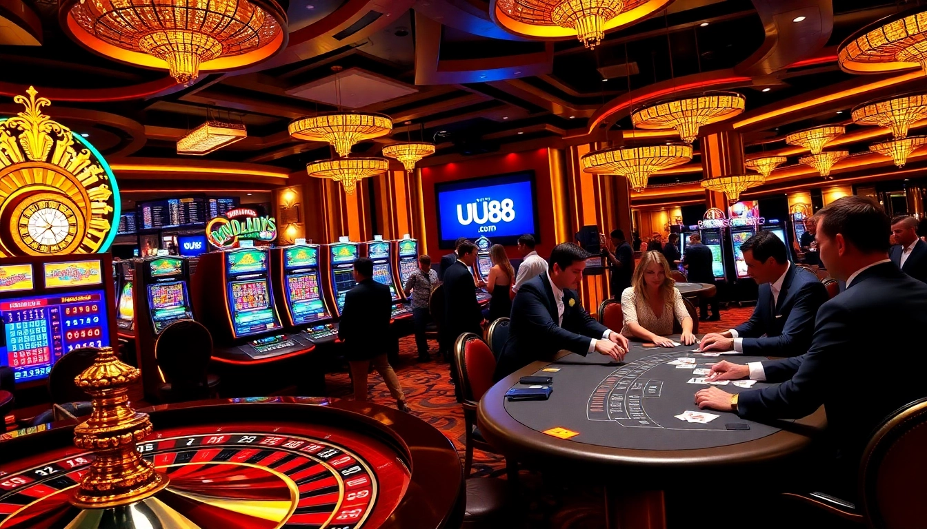 Experience vibrant gameplay at UU88.com with elegant tables and exciting betting options.