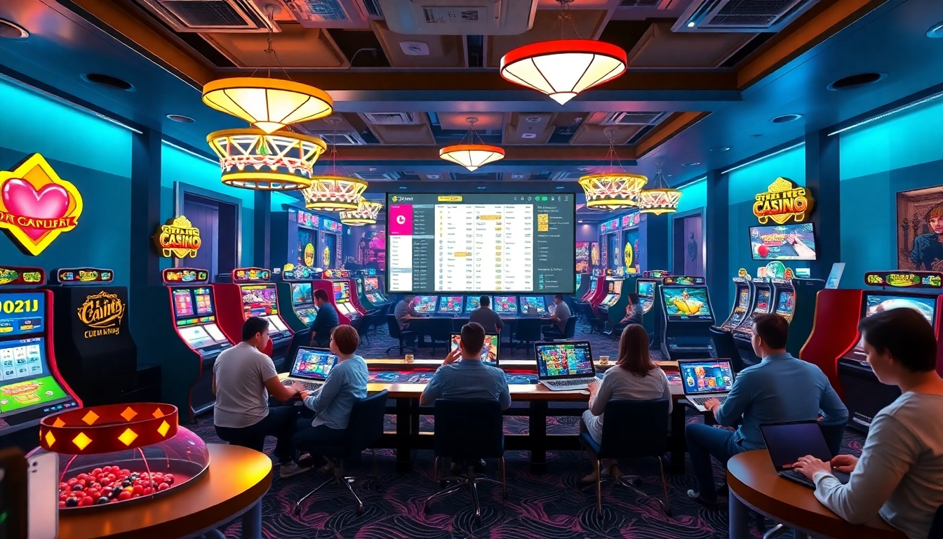 Explore the dynamic online gambling experience at winvn88.live with engaging casino visuals.