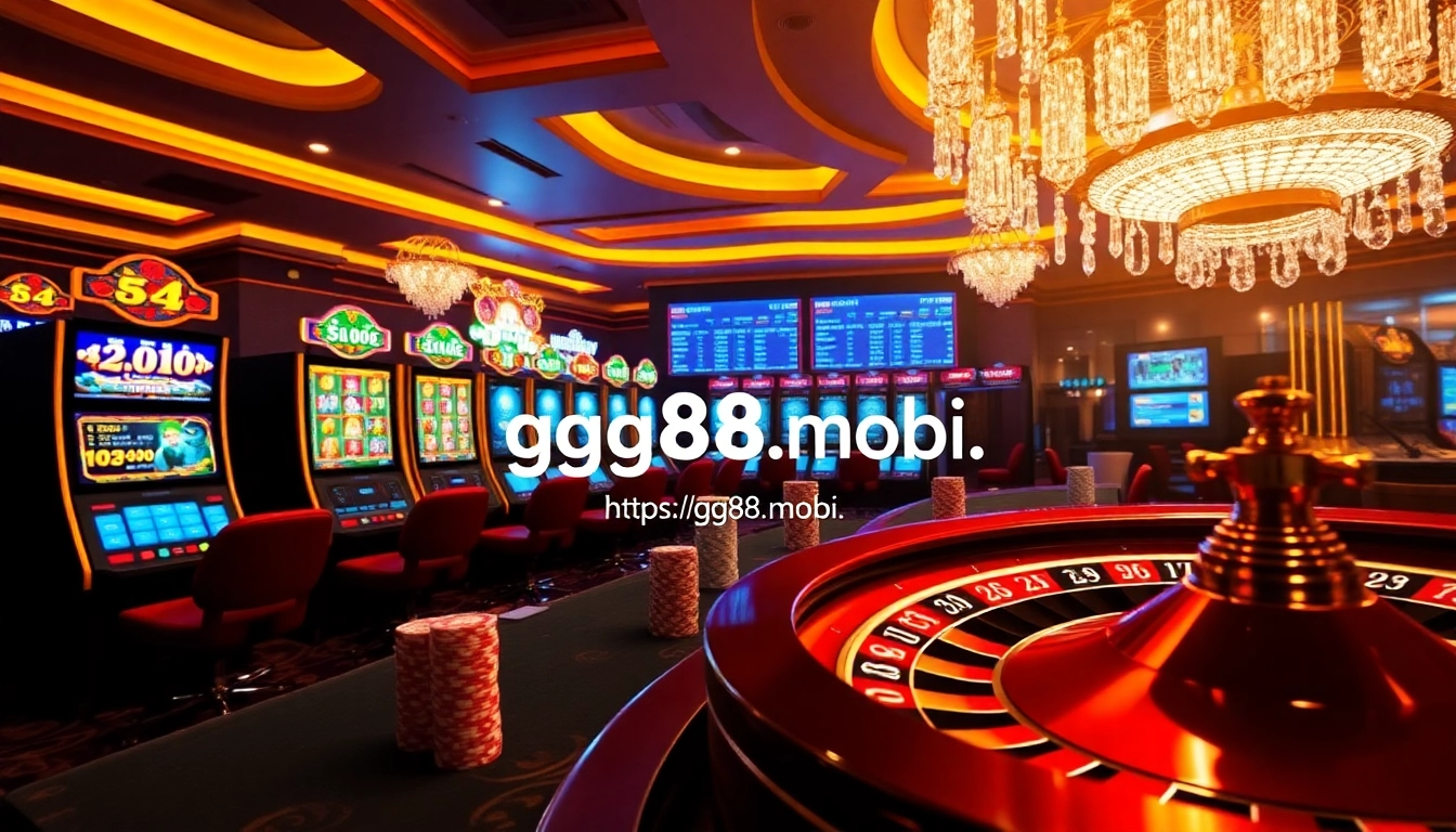 Experience exhilarating gameplay at https://gg88.mobi/ with vibrant slot machines and exciting poker action.