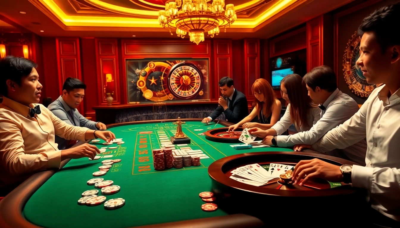 Exciting gaming experience at nhà cái XX88 with professional dealers and high-stakes action.