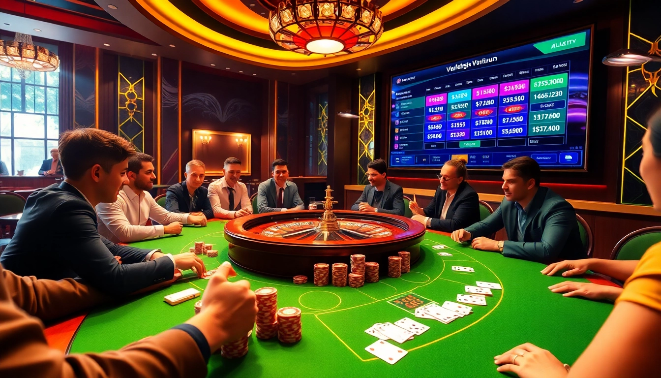 Vaoluoitv brings live poker action and excitement with a vibrant casino atmosphere.