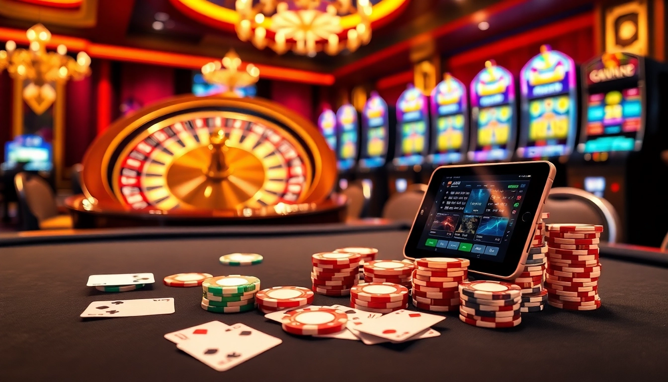 Enjoy thrilling gaming moments at https://s666hn.com/ with vibrant casino tables and poker chips.