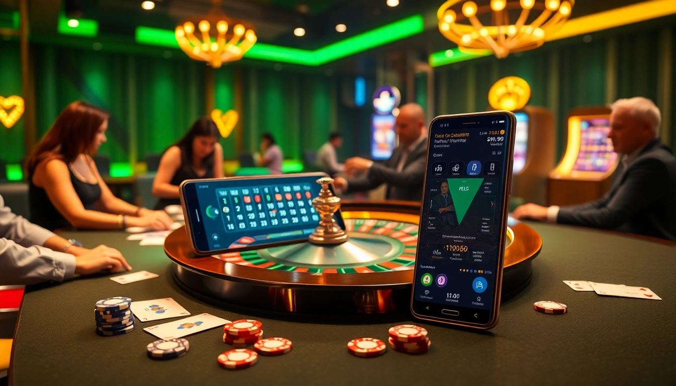 S8 players enjoying a thrilling gaming experience at a luxurious casino table.